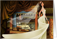 The Bride- msg. to groom card
