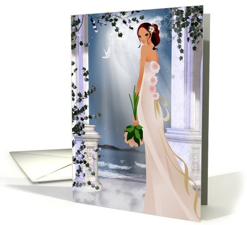 The Bride- msg. to groom card (479652)
