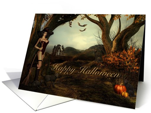 Happy Halloween-Halloween, October 31st card (492098)
