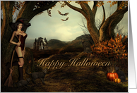 Happy Halloween-Halloween, October 31st card