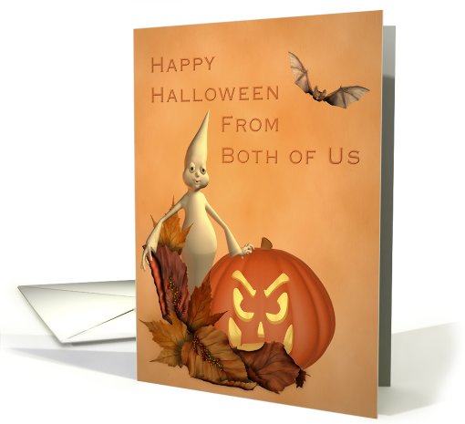 Happy Halloween From Both of Us card (493511)