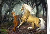 The Magic of Horses (2) card