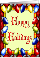 Happy Holidays- Christmas, Holiday, card