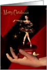 Merry Christmas Ballerina Musicbox- Ballet, Dance,Toy, Christmas, Holiday, card