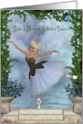 Have a blessed holiday season-Ballet, Ballerina, Dance, Christmas, Holiday, card