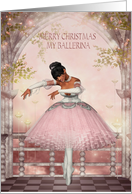 Merry Christmas My Ballerina-Ballet, Ballerina, Dance, Christmas, Holiday, card