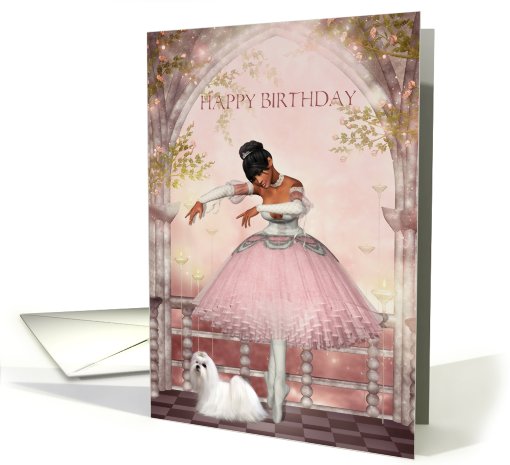Happy Birthday-Ballet, Ballerina, Dance, Birthday card (520584)