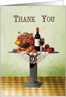 Thank you for Dinner-hospitality,thank you card
