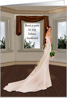 Just a note to my future husband-Husband, wedding, card