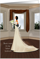 Just a note to my future husband-Husband, wedding, card