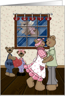 Wishing mom and dad a Happy Valentine’s Day-Holiday, Valentine’s Day, February 14th card