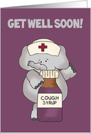 Get well soon!- Nurse, get well, Occassion card