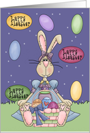 Happy Easter-Bunny, hare, Holiday, Easter, card