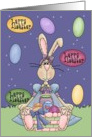 Happy Easter-Bunny, hare, Holiday, Easter, card