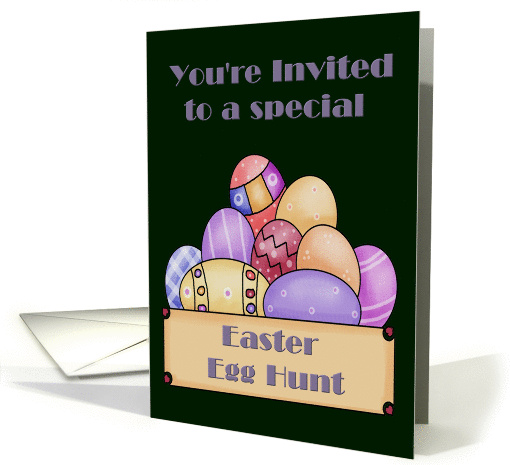 You're invited to a special Easter egg hunt-invitation,... (576682)
