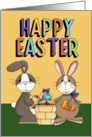 Happy Easter-Bunny, Rabbit, Holiday, Easter, card