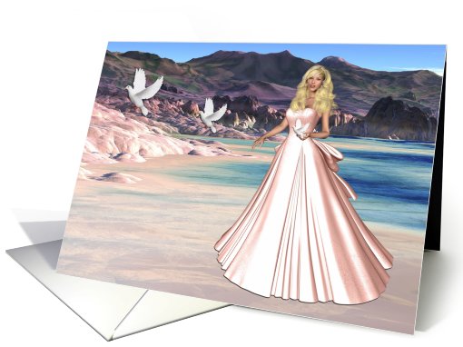 The Wedding Doves-Congratulations, Wedding, Occassion, card (586675)