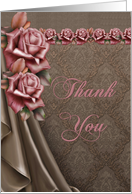 Thank you- Roses, Occassion, For the gift, Wedding Gift, card