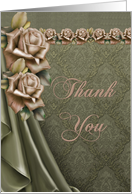 Thank you- Roses, Occassion, For the gift, Wedding Gift, card