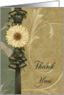 Thank you- Occassion, For the gift, Wedding Gift, Floral, Flowers card