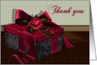 Thank you - Occassion, For the gift, Present, Package, card