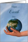 Happy Earth Day-Asia-Globe, Earth, Holiday, April 22 card