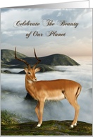 Celebrate the beauty of our planet- Earth Day , Holiday, April 22 card