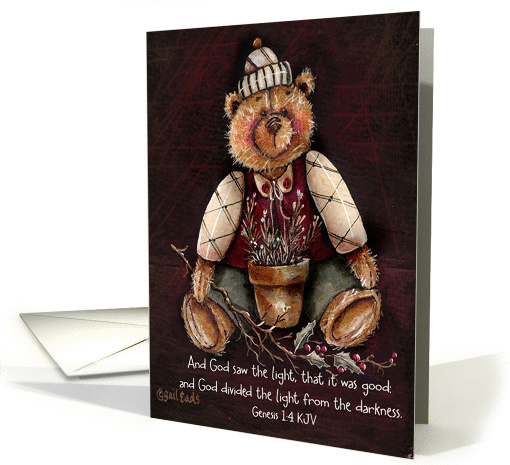 The Holly and the Beary card (300106)