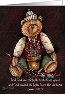The Holly and the Beary card