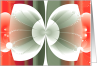 Bows And Flowers card
