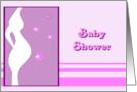 Pink Baby Shower Card