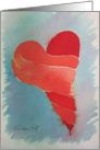 Valentine - heart card