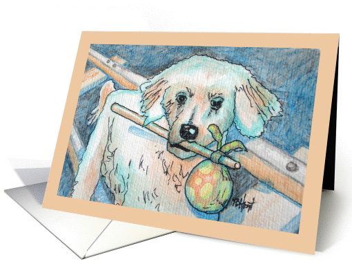Goodbye/Farewell - Hobo Poodle card (287601)