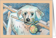 Goodbye/Farewell - Hobo Poodle card