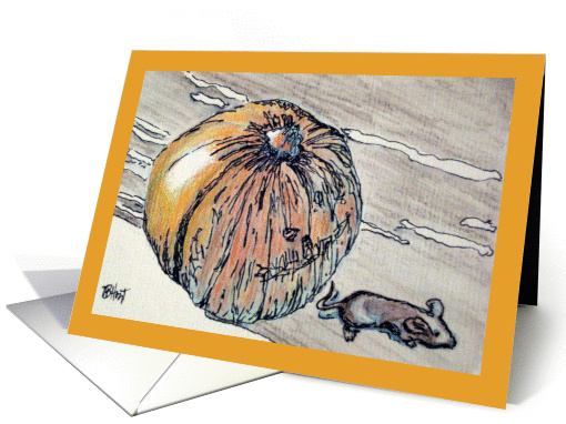 Notecard - Thanksgiving Harvest or Halloween card (288588)