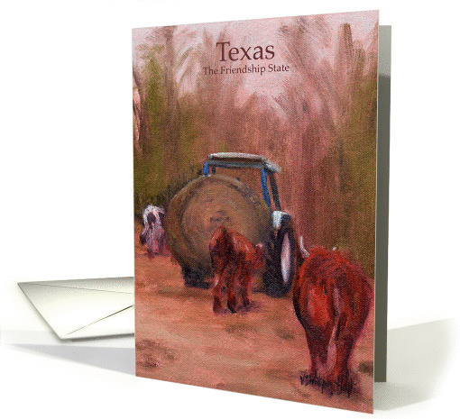Texas - State Symbols card (289288)