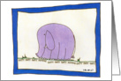 happy birthday elephant card