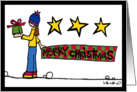 Merry Christmas Banner card