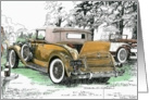 ’32 Packard card