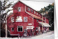 Grist Mill circa 1833 card