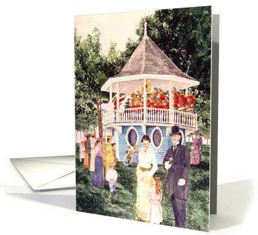 Sunday in the Park card (298620)