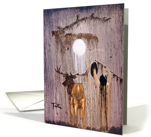 Elk Spirit card (288239)