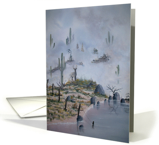 Foggy Morning card (323504)