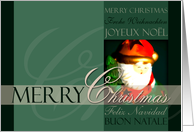 Santa Claus card