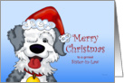 Sheepdog’s Christmas - for Sister-in-Law card