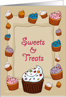 Sweets & Treats Cupcake card