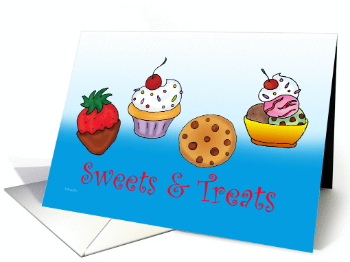 Sweet Treats - Sweets and Treats card (913057)