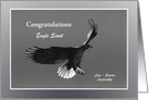 Congratulations - Eagle Scout Rank card