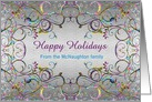 Christmas Holiday Season - Unisex Festive Pattern card