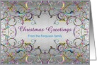 Christmas Season - Colorful Holiday Pattern card